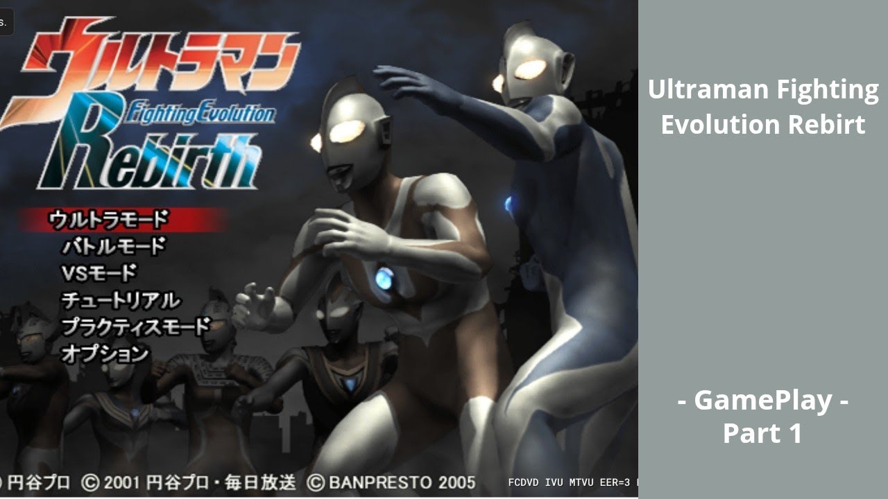 Aku Main Game Ultraman Fighting Evolution Rebirt Story Mode Part 1