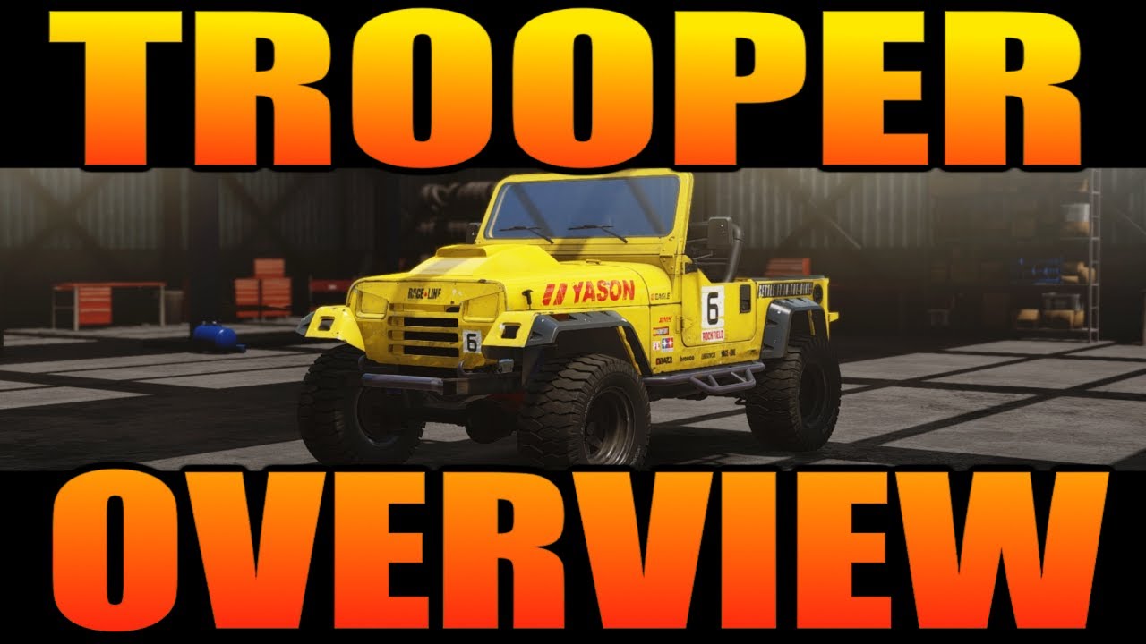 Wreckfest: Trooper DLC Vehicle | Customization & Gameplay | No Commentary