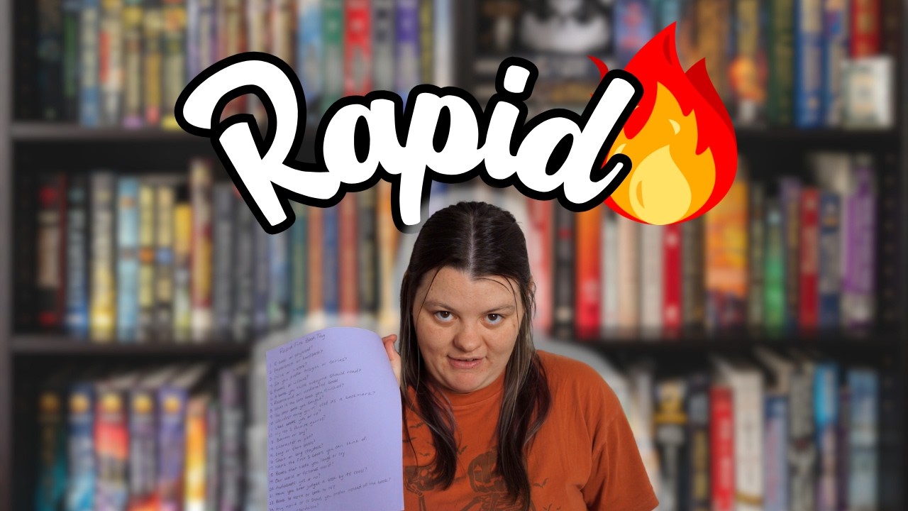 Rapid Fire Book Tag!