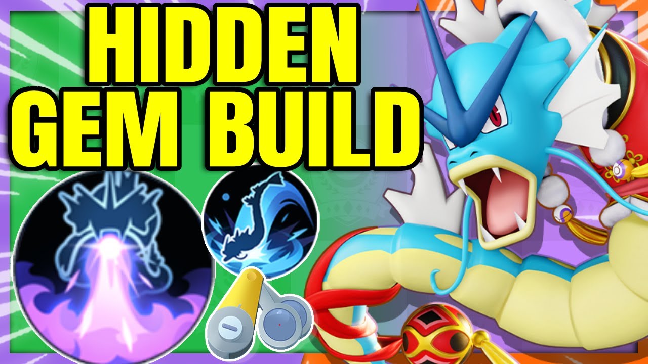 This GYARADOS BUILD with SCOPE LENS is a Hidden Gem | Pokemon Unite
