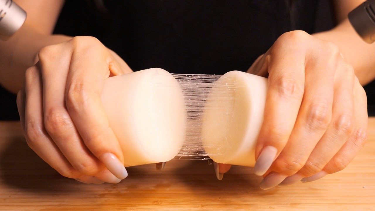 ASMR Have You Ever Heard the Sound of Banana Floss Pulling? (No Talking)
