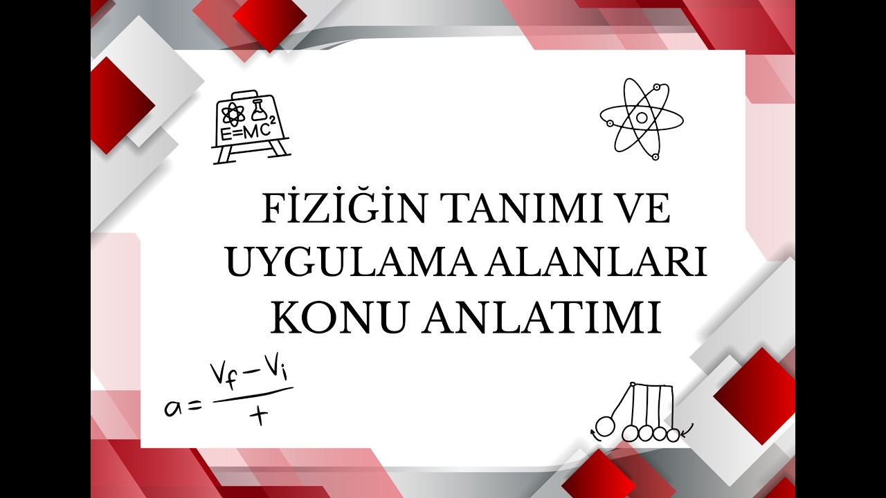 fizik biliminin tanımı,ilgi alanları ve diğer disiplinlerle ilişkisi