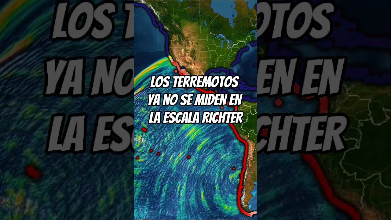 Los terremotos NO se miden en la escala RICHTER #shorts