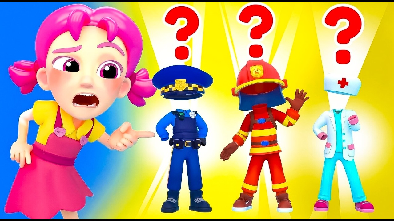The Rescue Team Job Song + more Kids Songs by Nomad Kids Cartoon