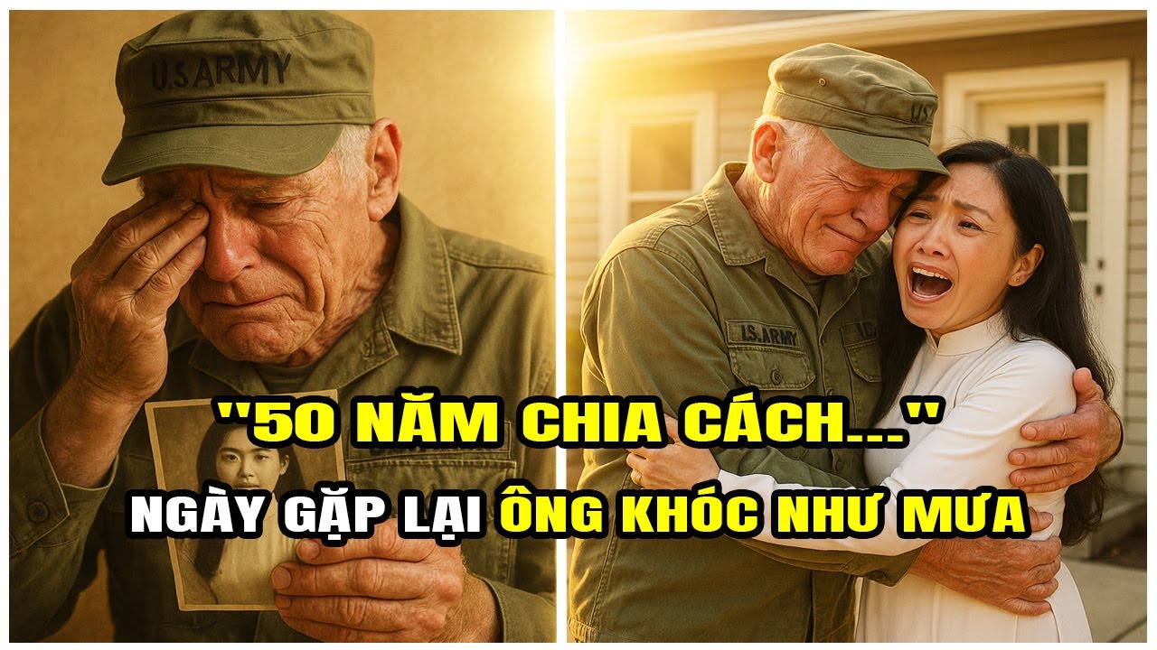 Người Lính Mỹ Lạc Mất Người Vợ Đang Mang Thai ở Việt Nam, 50 năm sau điều bất ngờ khiến ông òa khóc