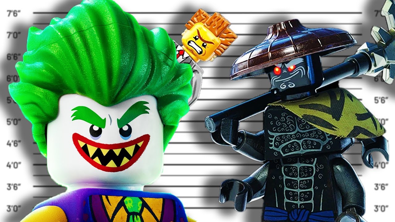 If Lego Villains Were Charged For Their Crimes (Warner Bros Villains)