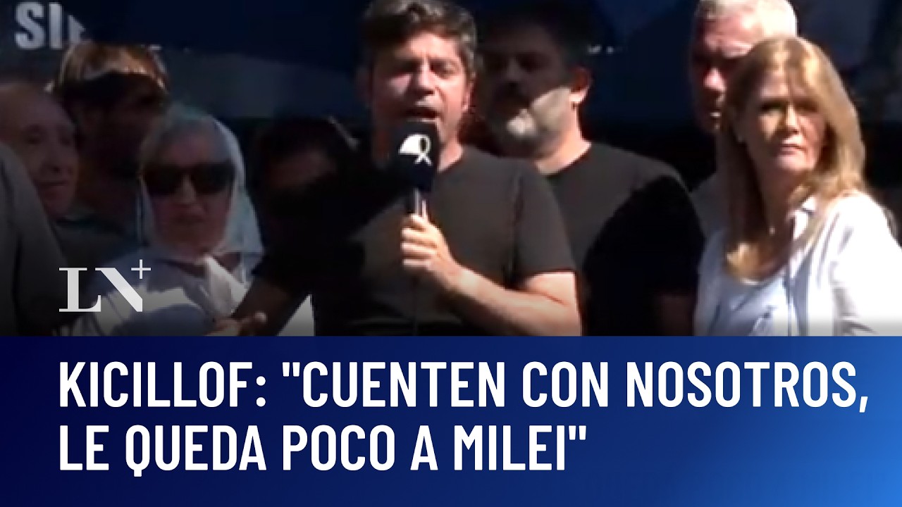 Kicillof: 