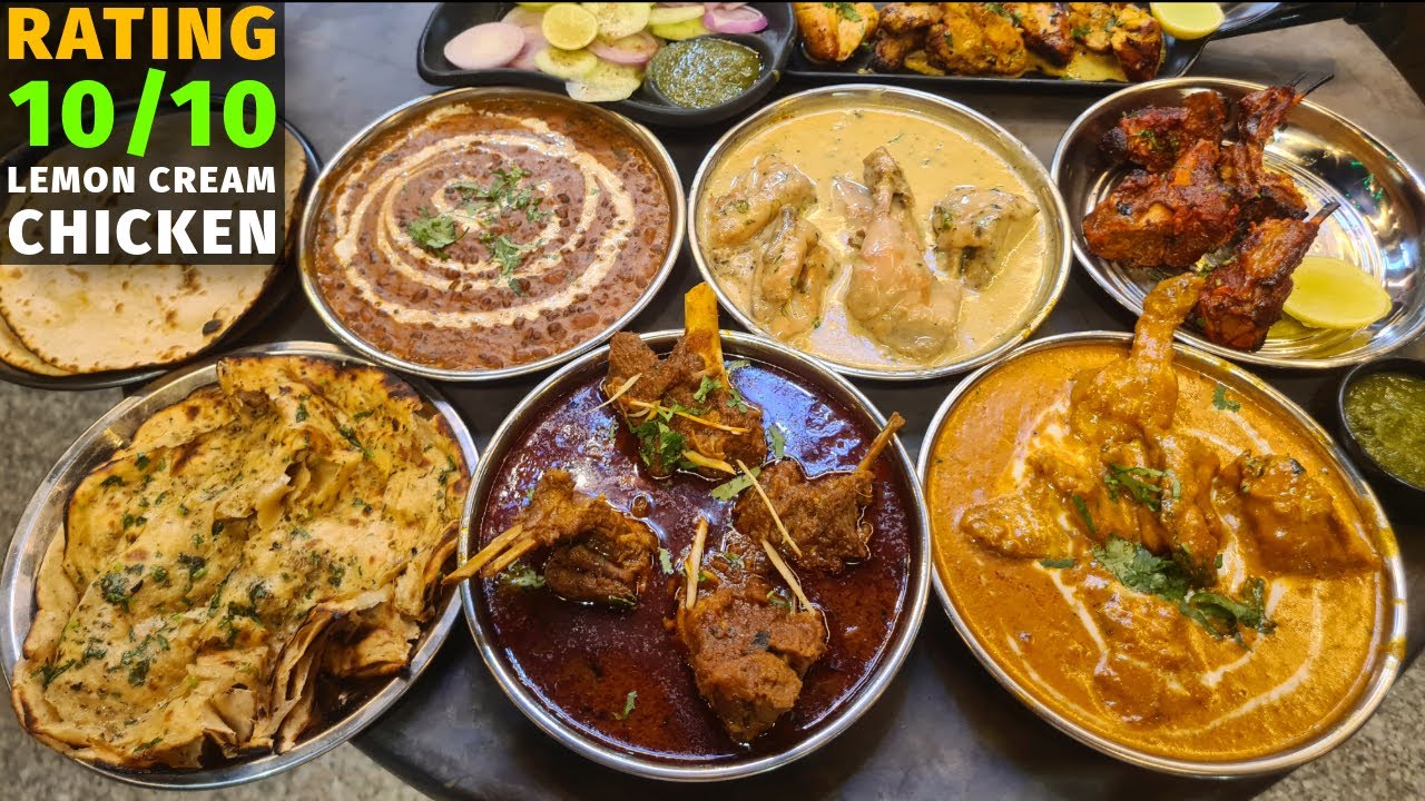 Enter CURRY HEAVEN | THE BEST Lemon Cream Chicken, Mutton Curry, Yellow Butter Chicken,Tandoori Meat