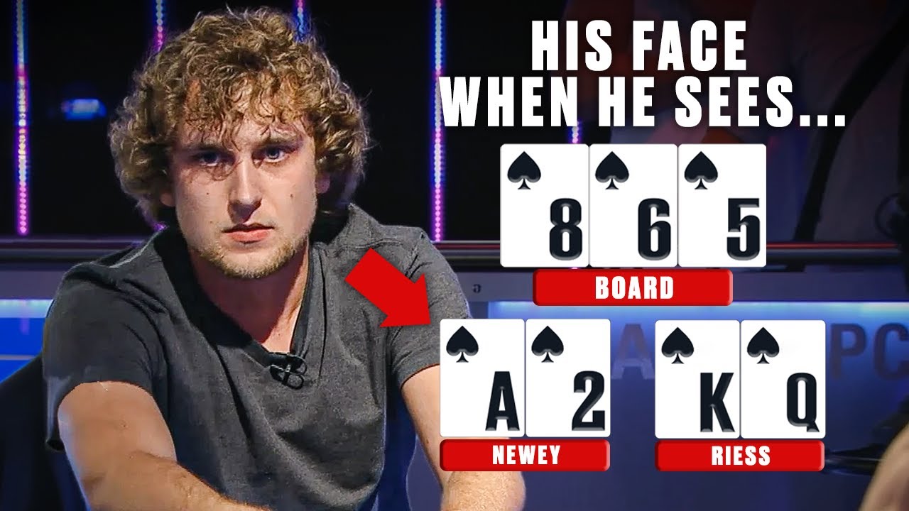 Когда два игрока собирают флеш, это просто невероятно ♠️ PokerStars