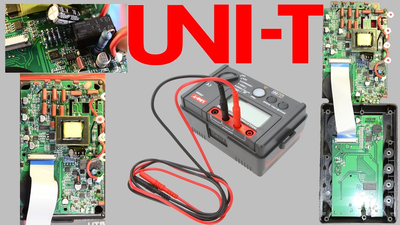 Мегаомметр UNI-T UT502A 2500В проверка и вскрытие