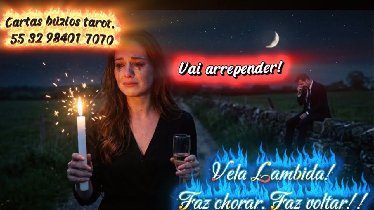 Simpatia p/ Amor voltar na for&ccedil;a da vela Lambida.  Vai se arrepender e chorar!