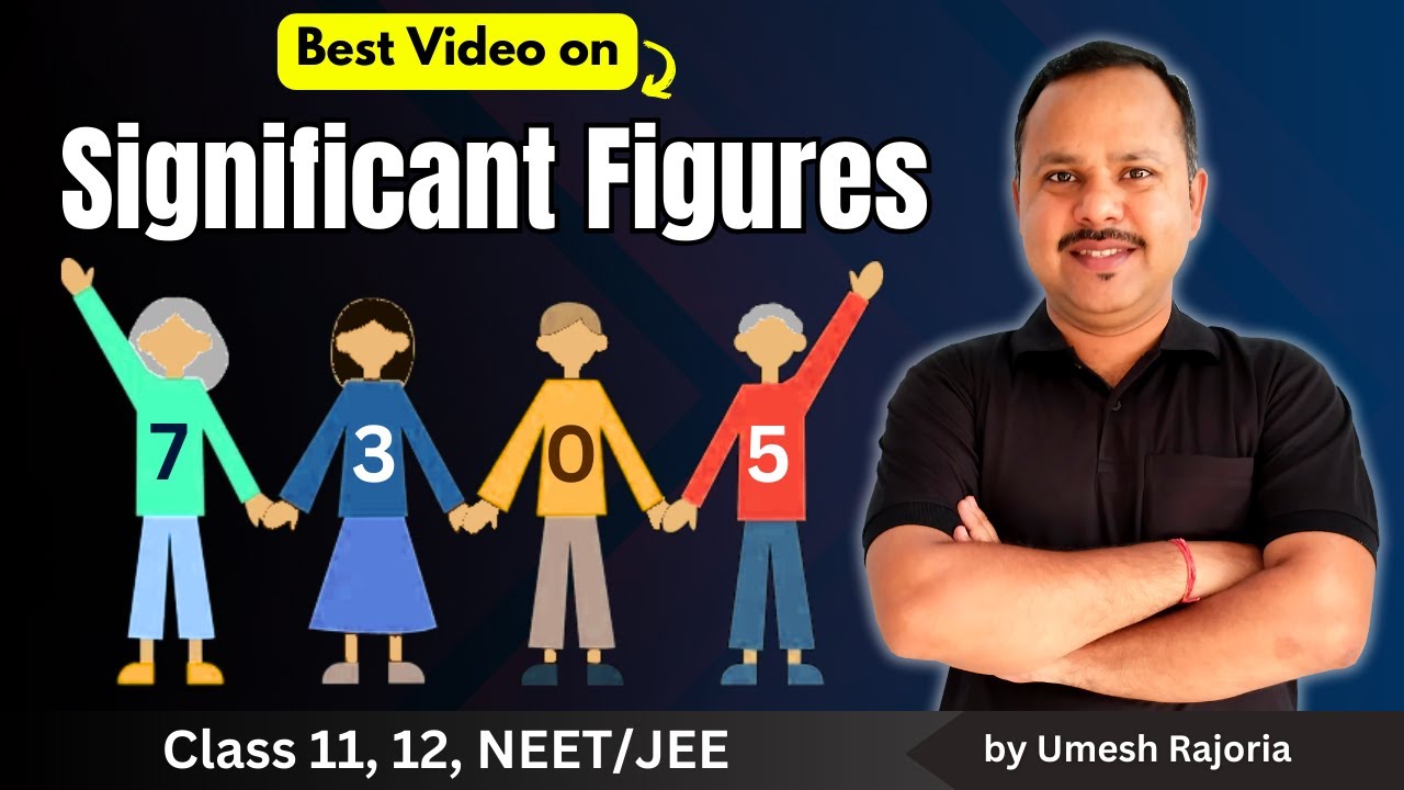 3. Significant Figures | Rounding Off | Class 11 Physics #neet #cbse #umeshrajoria