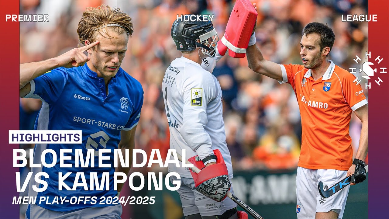 Maakt KAMPONG het af in hol van de LEEUW?🦁 BLO - KAM 🏑 Tulp Hoofdklasse Heren ‘24/’25 | Samenvatting