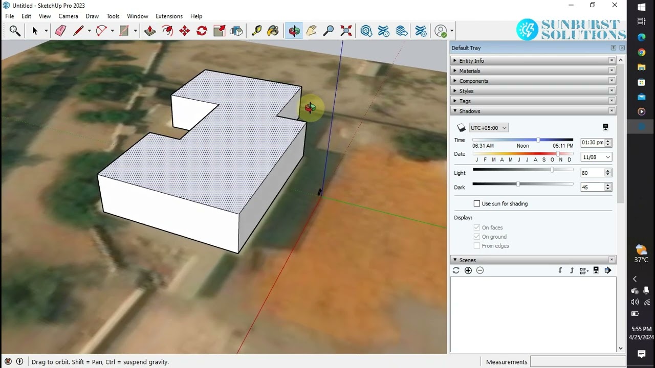 PV System Standard Structure Design in Sketchup 200KW Solar System: A Step-by-Step Guide