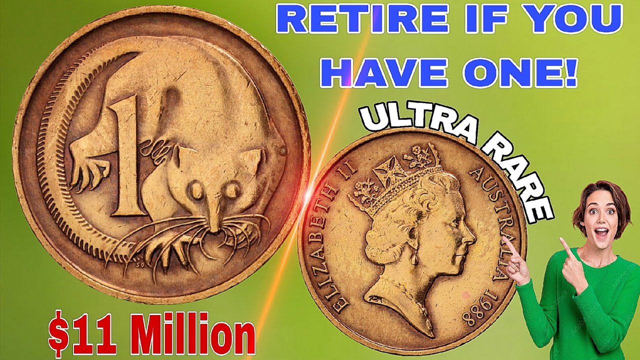 HOW MUCH Is an AUSTRALIAN ONE CENT COIN WORTH TODAY? – TOP 10 RAREST FINDS !!