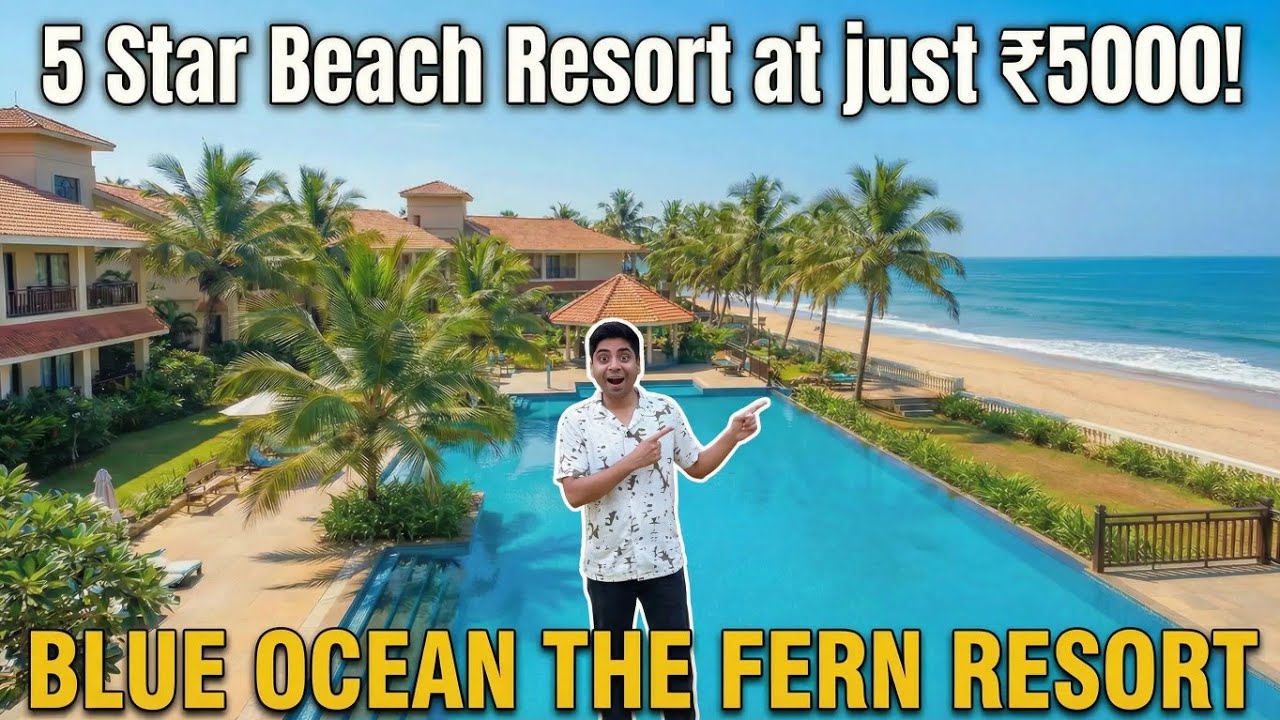 Luxury Beach Resort in Konkan at Budget Price 😱 | Blue Ocean The Fern Ganpatipule