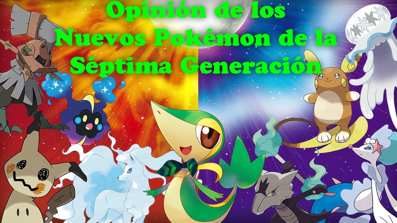 Opinión de los nuevos Pokemon de la septima generacion
