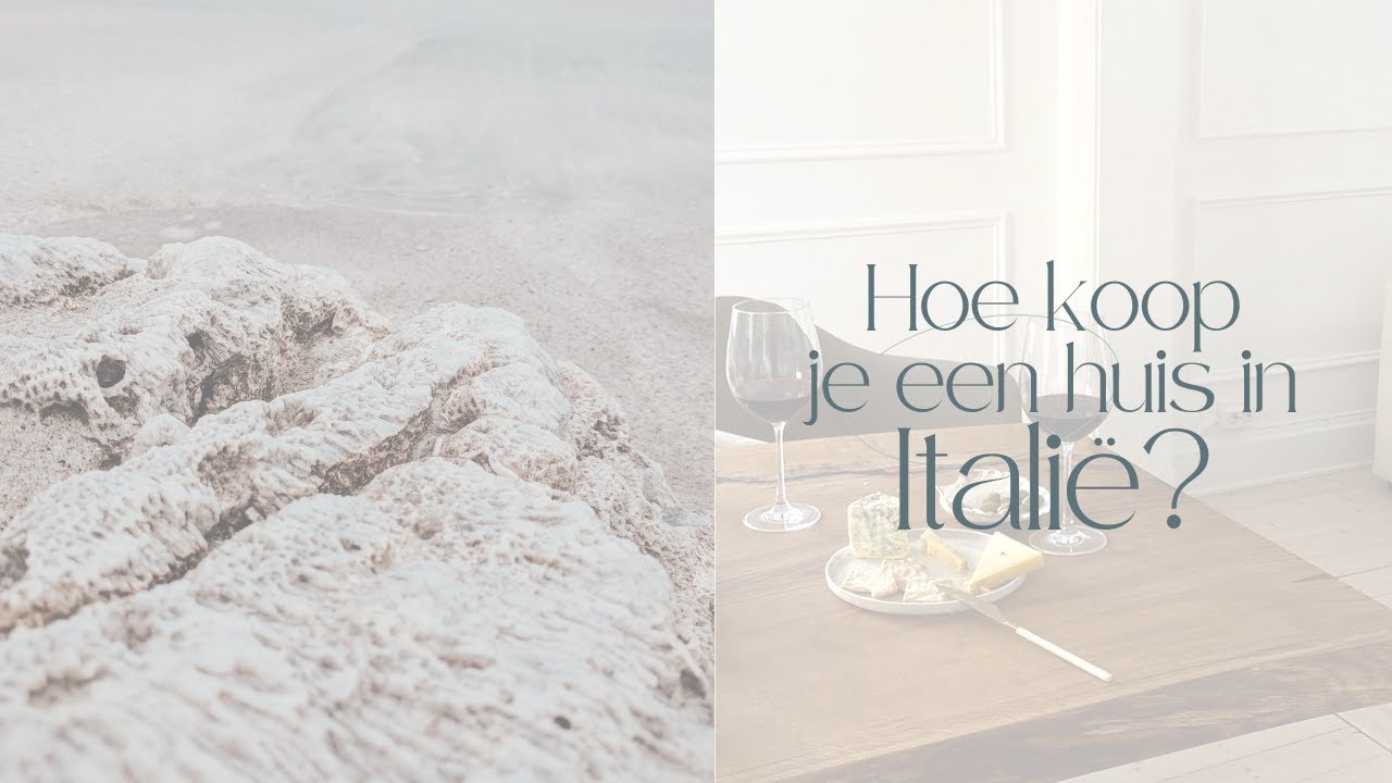Deel 4. Hoe koop je een huis in Italië, de Italiaanse makelaar.