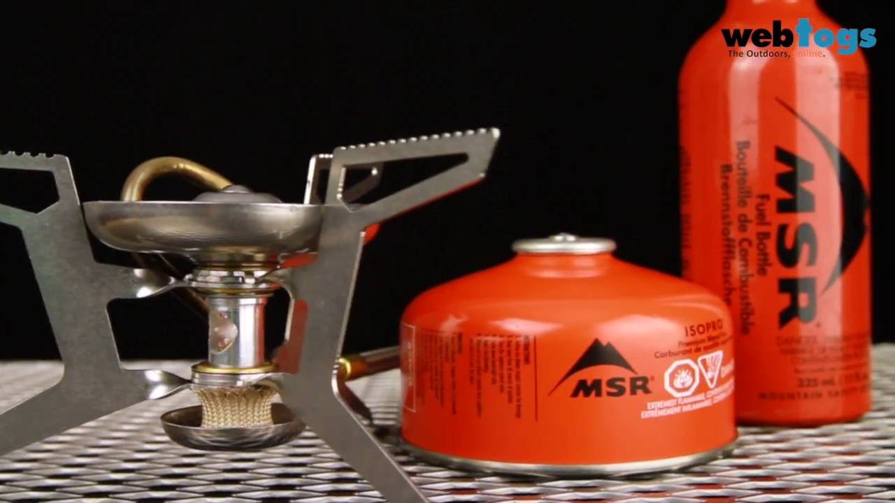 How to change an MSR WhisperLite Stove Fuel Adapter