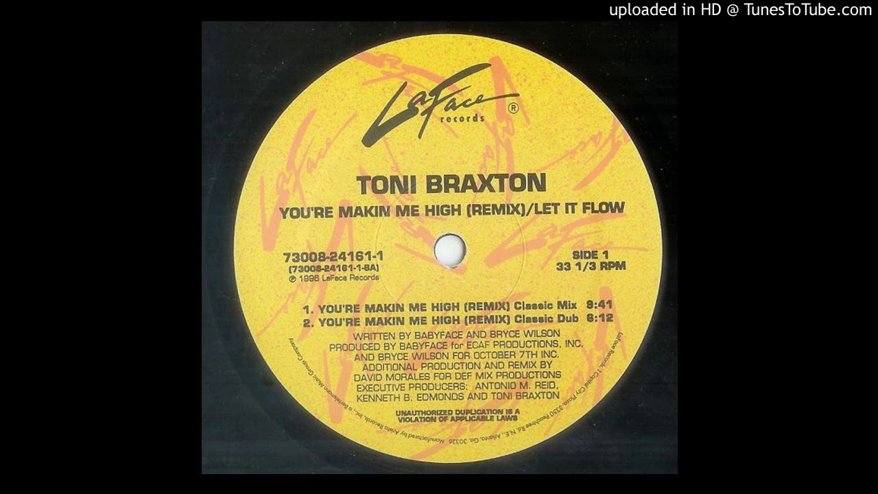 Toni Braxton - You're Makin' Me High (David Morales Classic Dub)