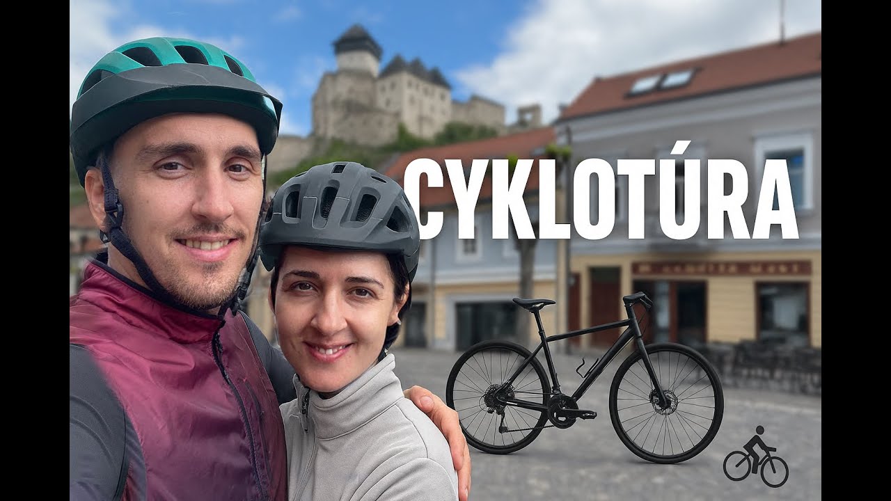 Cyklotrasa Vrbové - Piešťany - Trenčín  (zelená cesta a vážska cyklomagistrála)