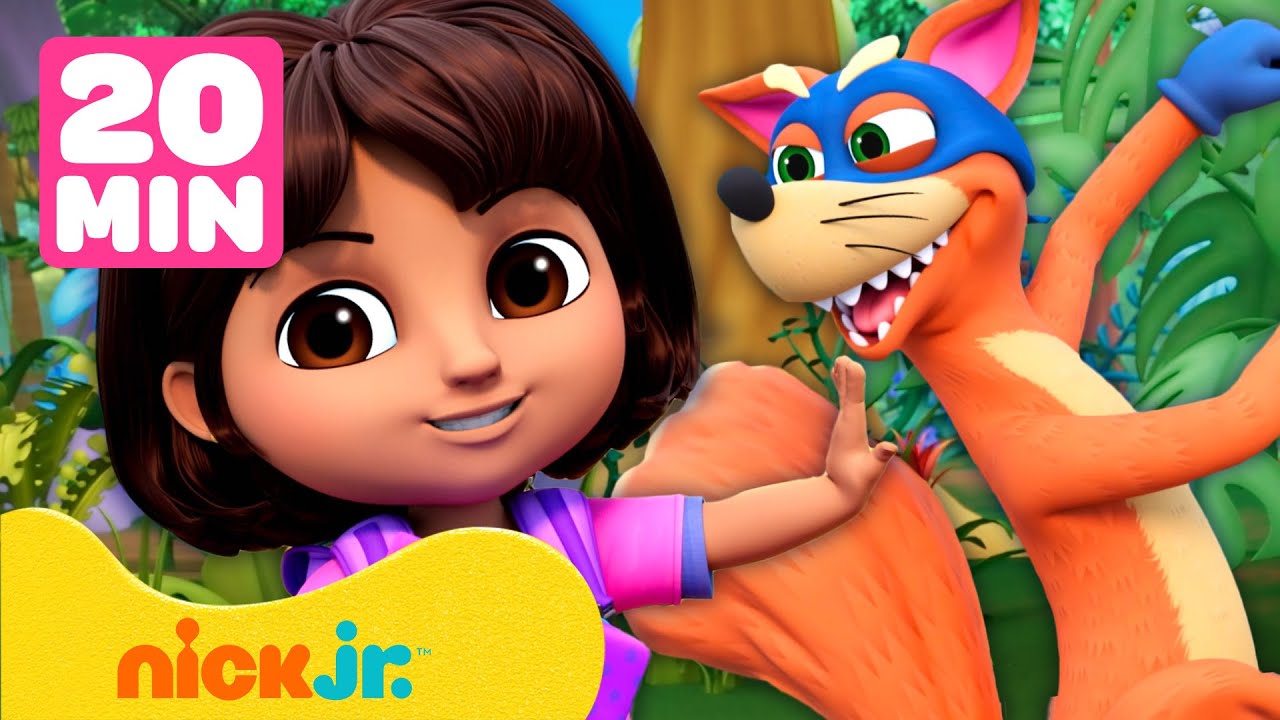 Dora | Najbardziej podstępne kradzieże Swipera!🦊#2 | 20 minut | Dora i przyjaciele | Nick Jr. Polska
