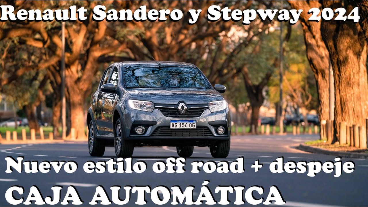 Nuevos Renault Sandero y Stepway 2024 ¿Qué cambió? Precio, financiación, equipamiento | CAJA CVT