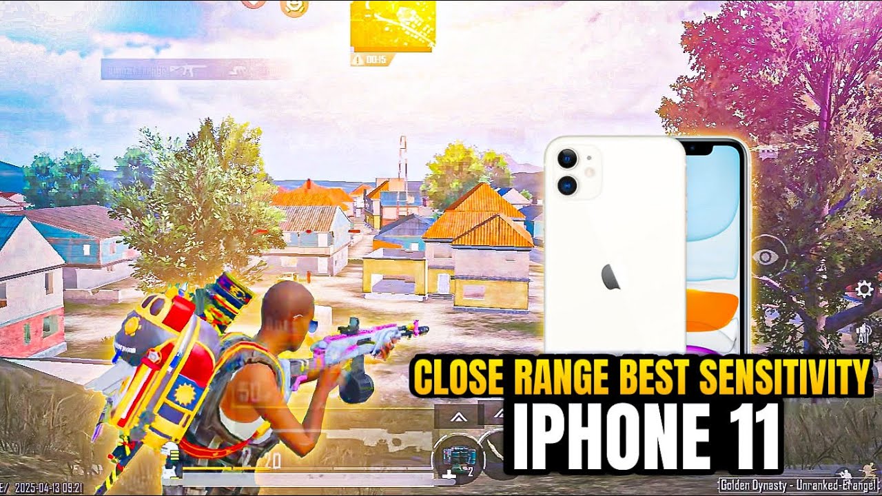 CLOSE RANGE BEST SENSITIVITY BGMI - PUBG MOBILE 🔱 EGOonfire BGMI SENSITIVITY ll IPHONE 11
