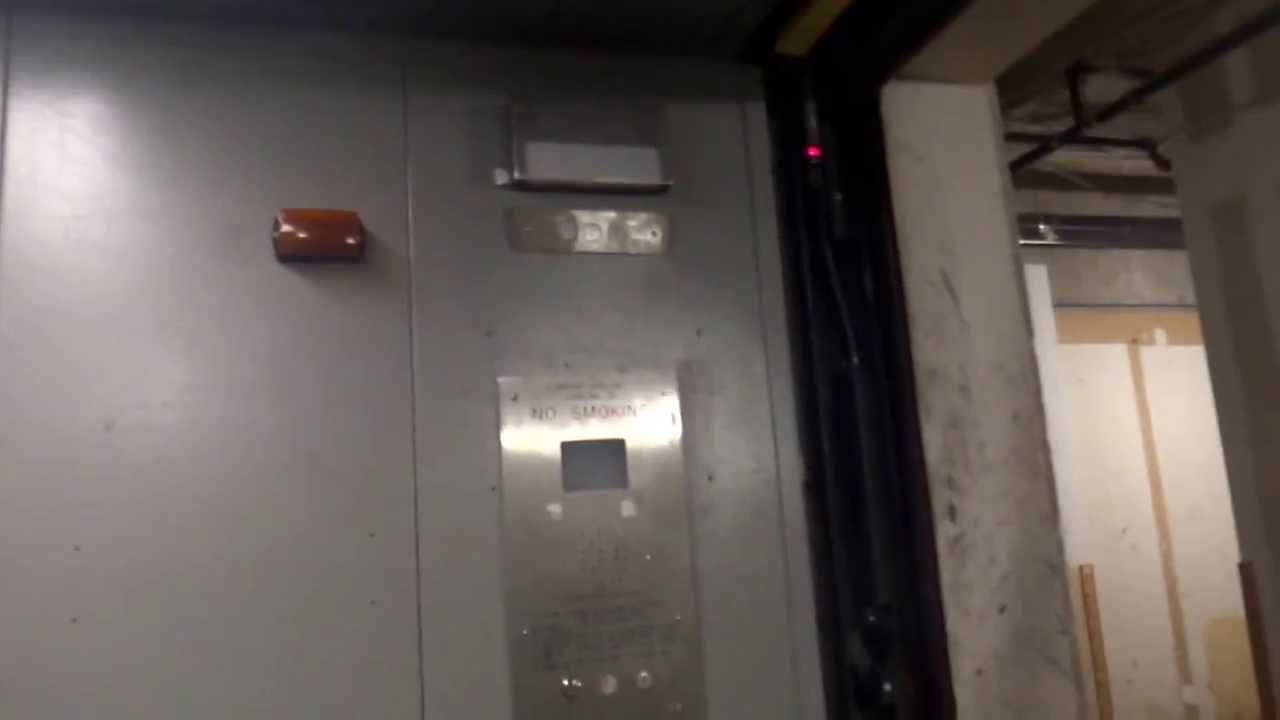 Westinghouse Hydraulic Freight Elevator in Receiving Area 
