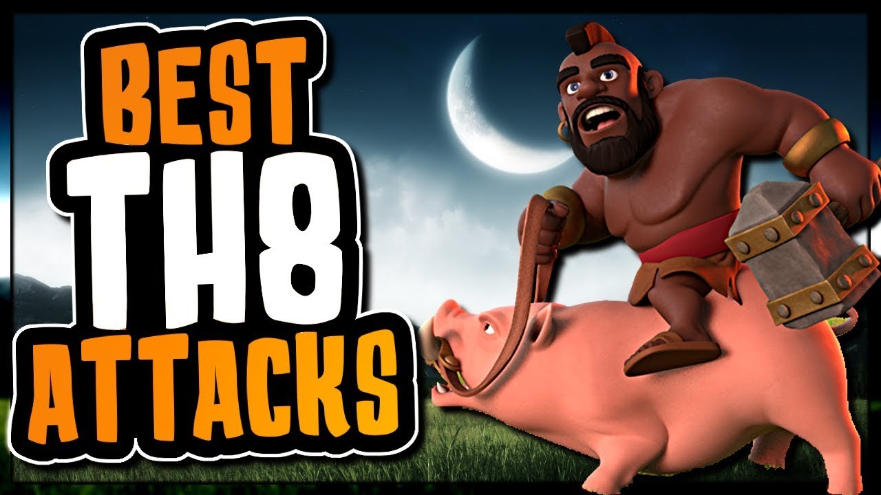 BEST TOWN HALL 8 ATTACK STRATEGIES | Clash of Clans