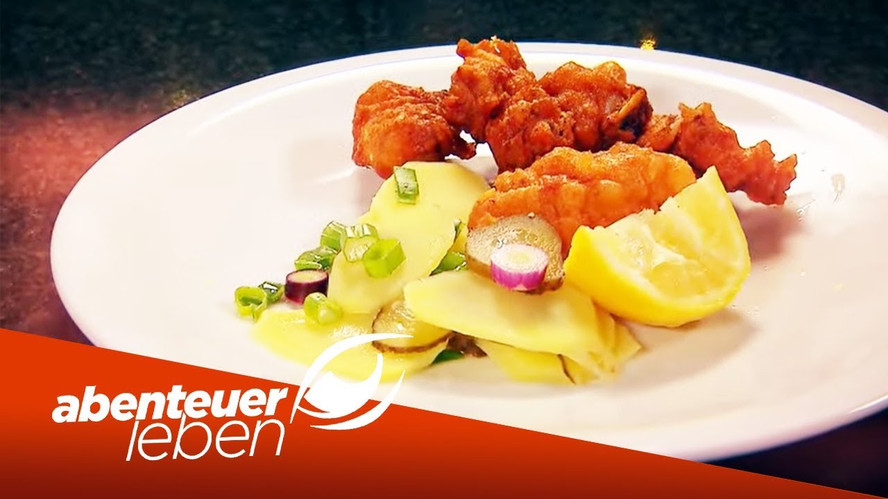 Backhendl mit Kartoffelsalat in 10 Minuten | Abenteuer Leben | Kabel Eins
