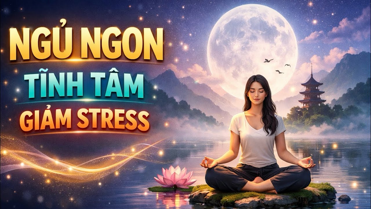 Nhạc Thiền Không Lời – Ngủ Ngon, Tĩnh Tâm, Giảm Stress