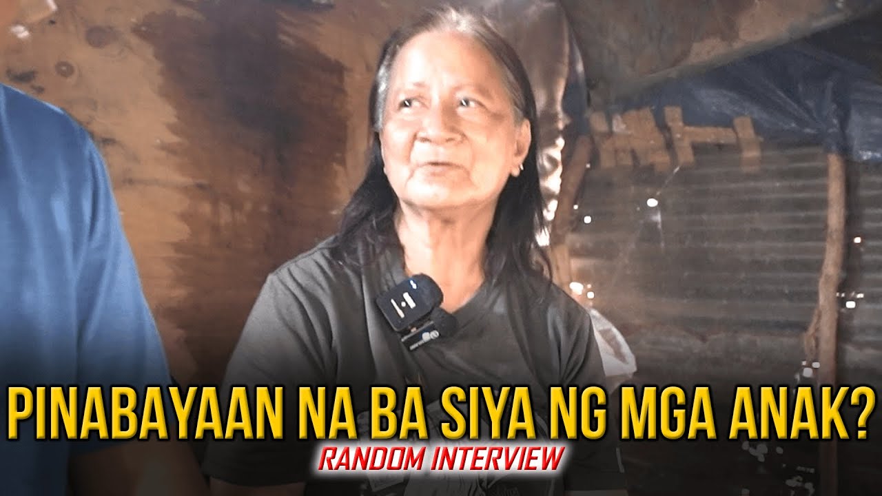 PINABAYAAN NA BA SIYA NG KANYANG MGA ANAK SA EDAD NIYA KAYA DI NA SIYA PINAPANSIN NG MGA ITO?