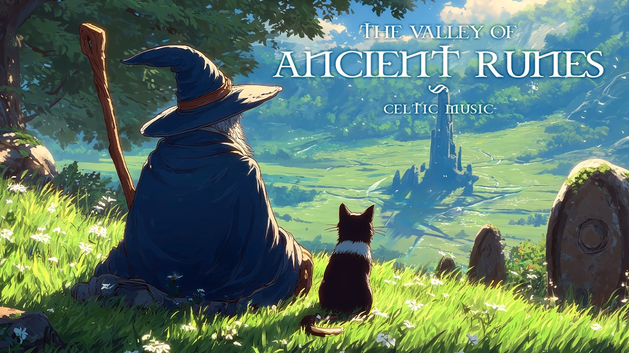 The Valley ofAncient Runes | Calming Celtic Music | Relaxing Background Music