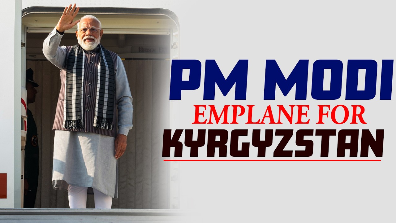 WATCH LIVE: PM Modi Departs Uzbekistan for Bishkek, Kyrgyzstan I SCO Summit   India