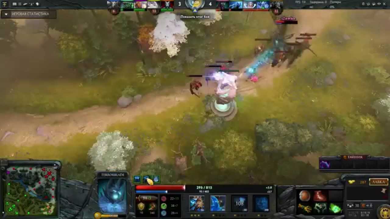 DotA 2 Terrorblade jukes QoP and NP