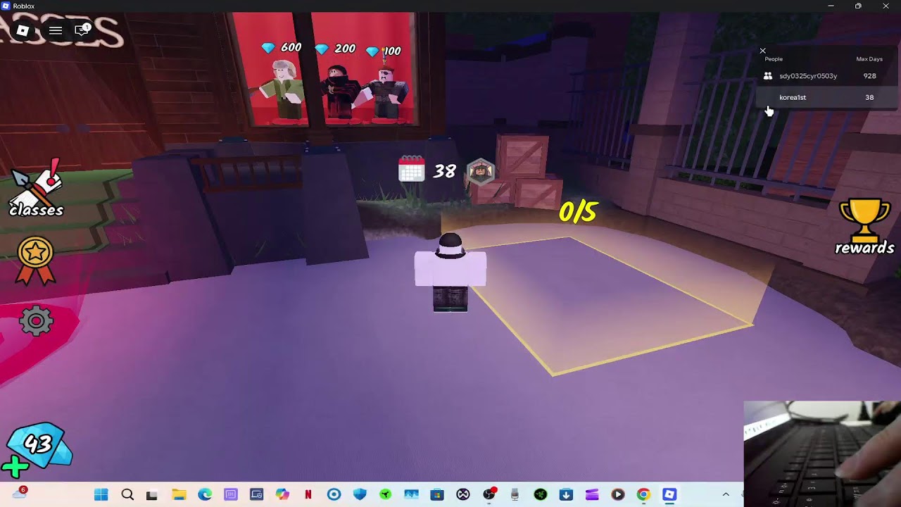 RobloxRival 로블록스 라이벌 욕참기11일차  주말 시참토요일 일요일 99밤 시참하실분?