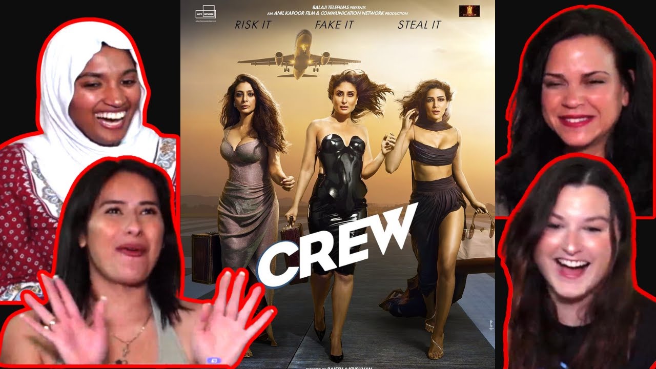 Американцы FIRST TIME CREW Трейлер Реакция!|Табу|КаринаКапур Хан|Крити Санон|DiljitDosanjh