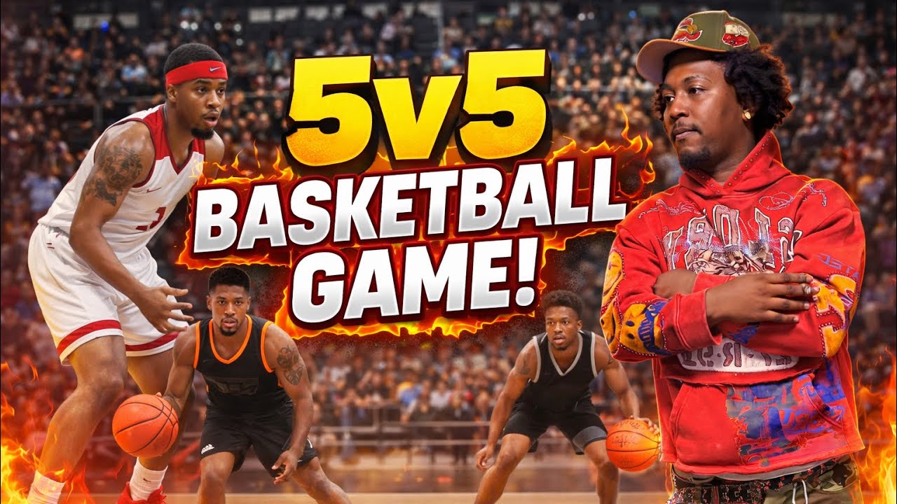 I HOSTED A 5 v 5 basketball game (short film)