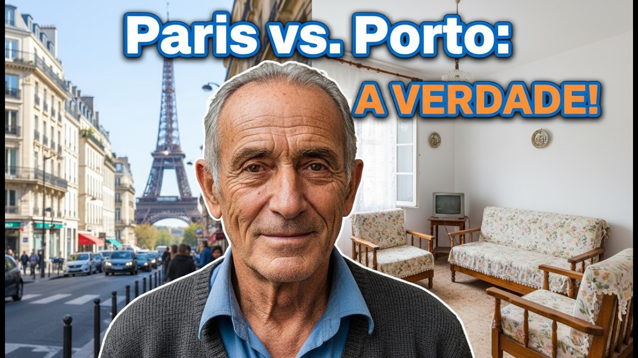 Passei MAIS FRIO em Portugal do que em 40 Anos em Paris!