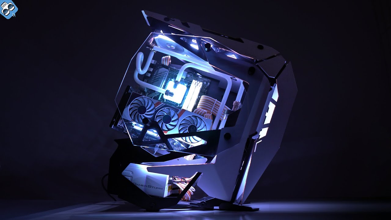 We built another Custom Liquid Cooling PC - Antec Torque White PC Build