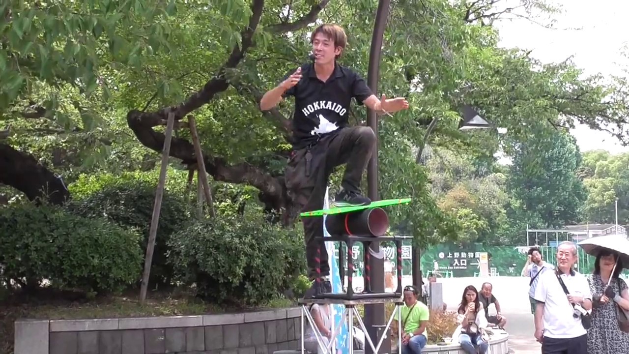 大道芸人 はち君  上野公園 20190621