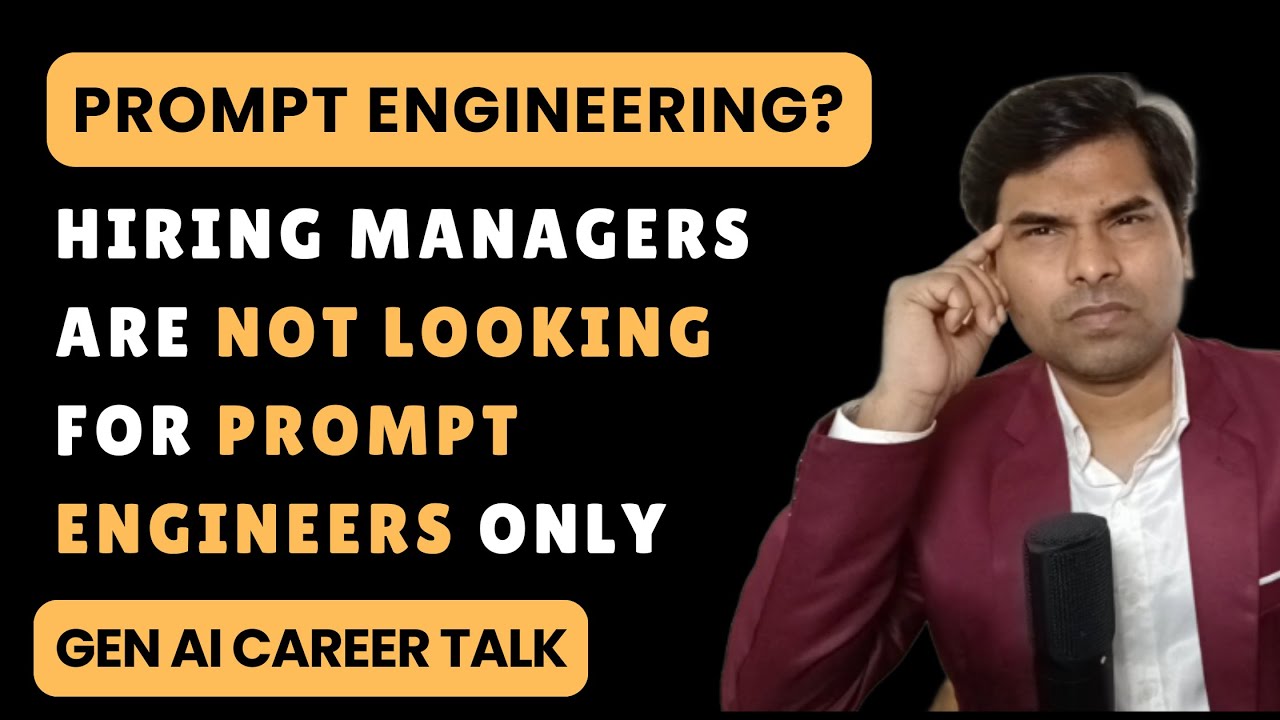 Prompt Engineer 2025: The Truth | Gen AI Career Talk