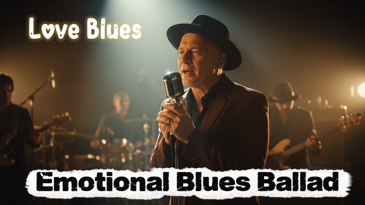 Emotional Blues Ballad Playlist – Deep Blues Music for Calm Night Moments
