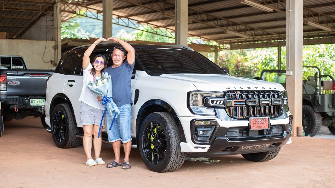 2026 Ford Everest Wildtrak 4x4 in Pearl White Fully Customized in Sultan Style Victor Edition Review