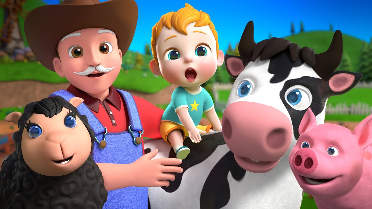 Old MacDonald (Learn Animal Sounds) + More Kids Songs | NuNu Tv  Nursery Rhymes