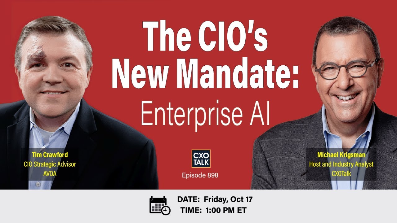 The CIO's New Mandate: Enterprise AI