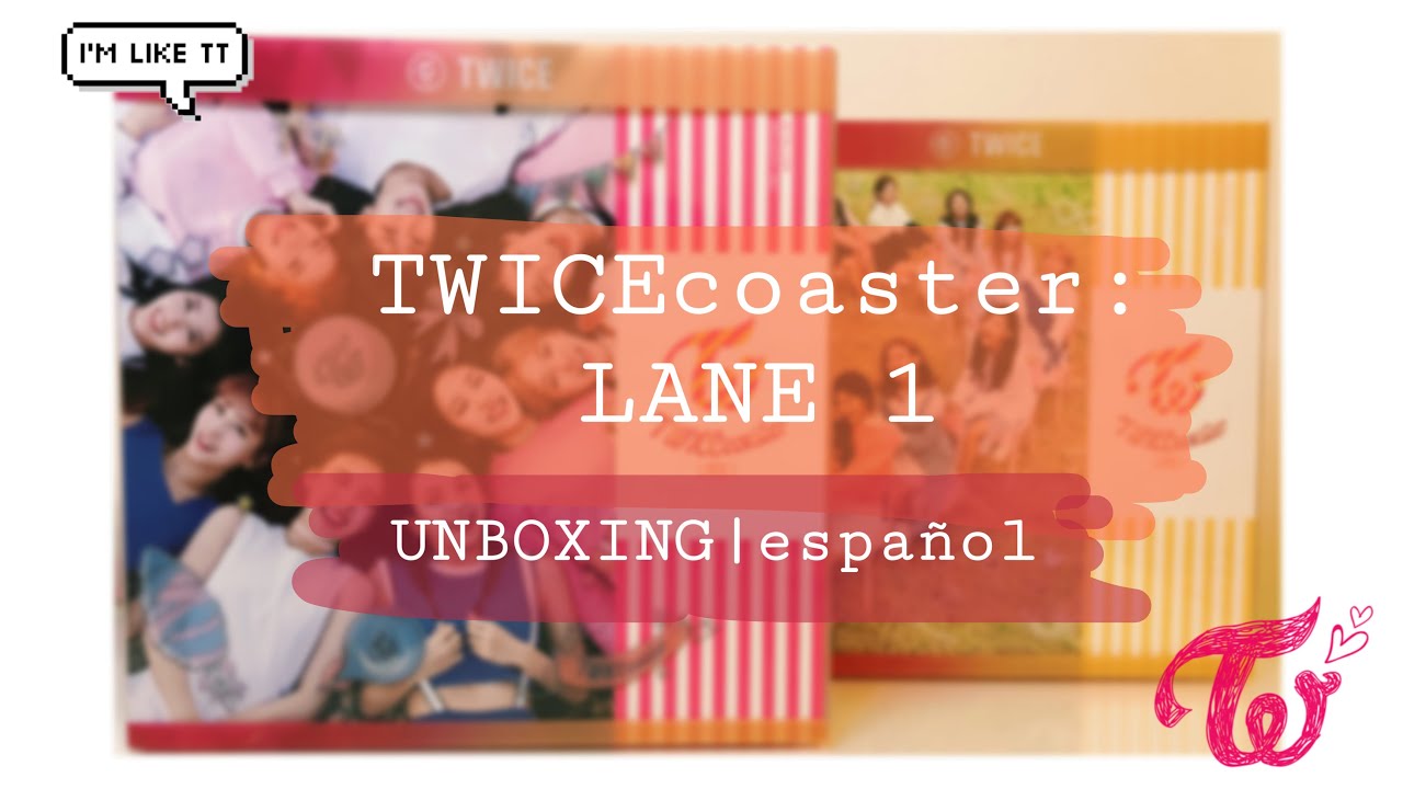 TWICEcoaster LANE 1 | UNBOXING español (album de la decada)