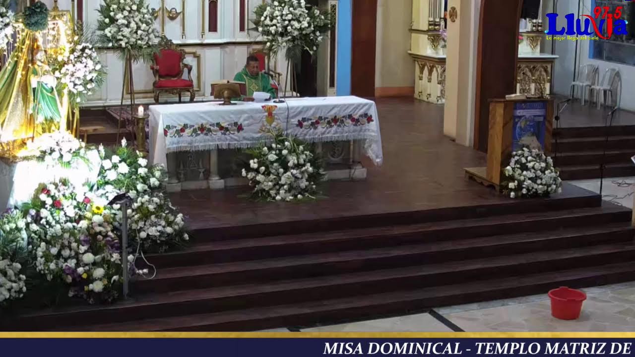 MISA DOMINICAL - TEMPLO MATRIZ DE PI&Ntilde;AS