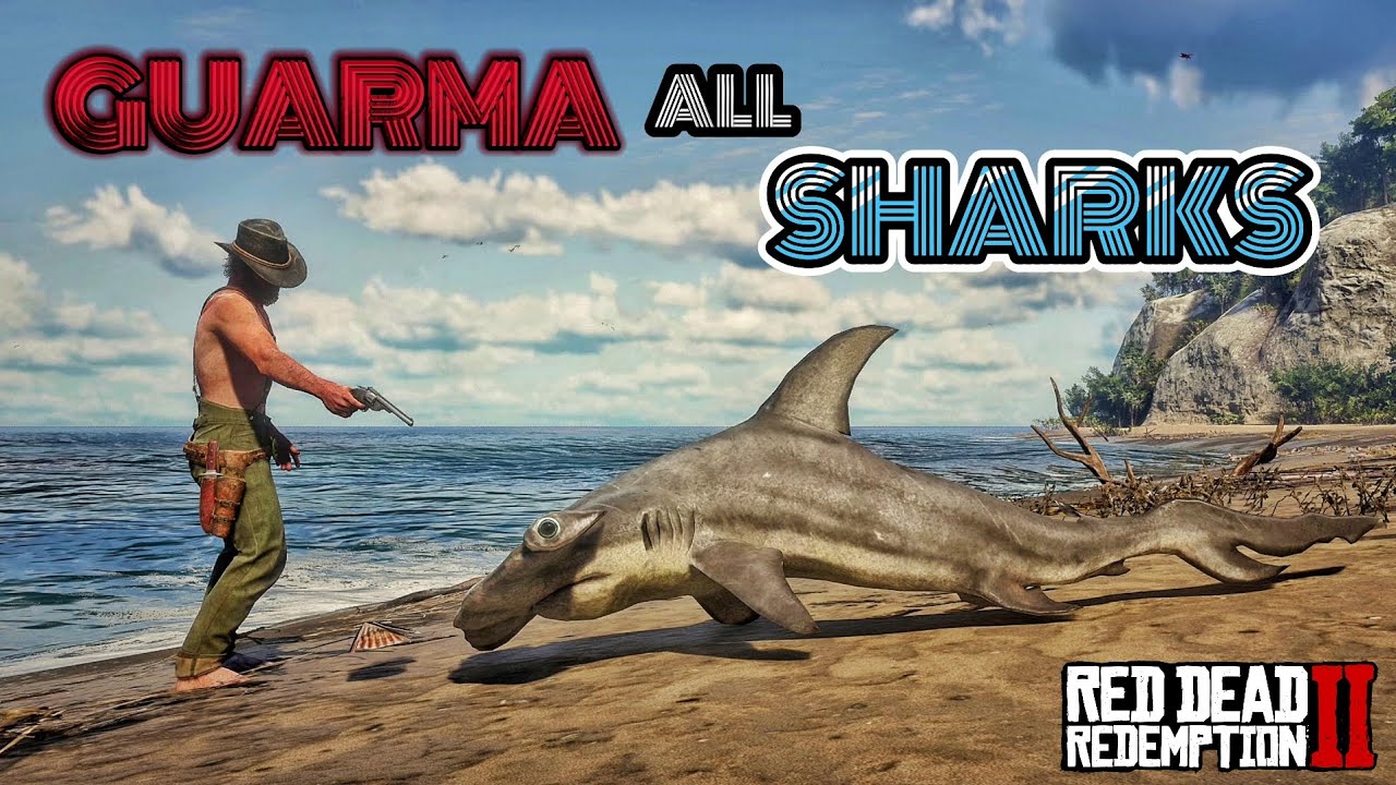 GUARMA all Hammerhead Shark 🦈 location easy spawn ✌️ #reddeadredemtion2 #reddeadcommunity #rdr2